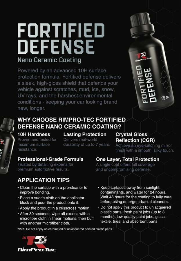 Fortified Ceramic Coating – 10H Nano Protection for Ultimate Vehicle Paint Car