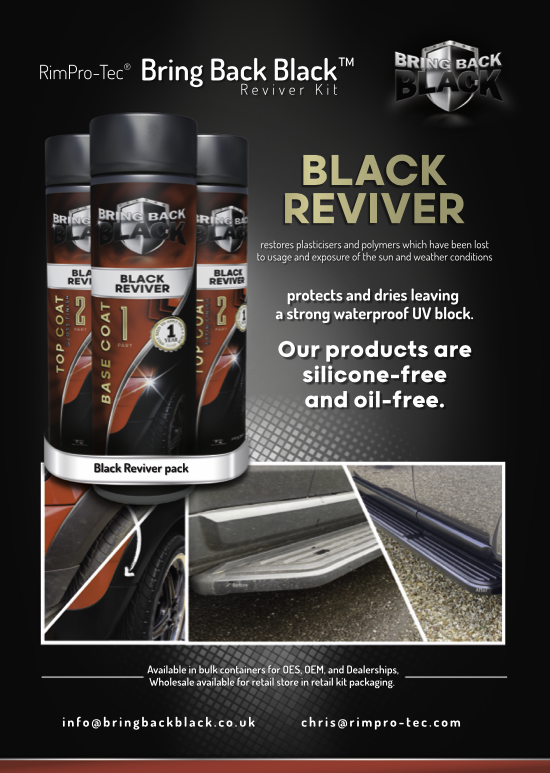 Bring Back Black™ Reviver 5 Liter Kit - Base Coat Black, Top Coat Gloss & Satin