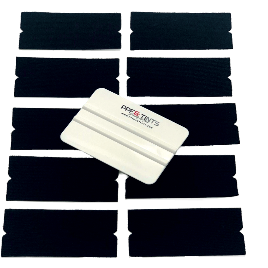 Soft Squeegee And Felt Car Window Tint Kit | RimPro-Tec